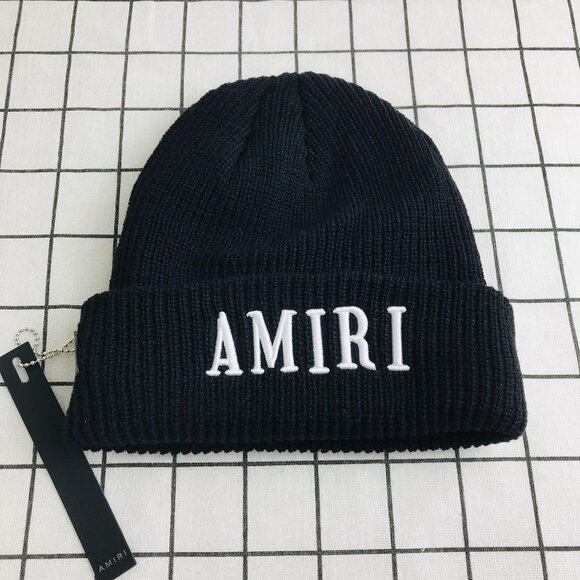 NWT AMIRI MA BEANIE Black - Picture 2 of 8